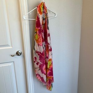Forever 21 Floral print scarf